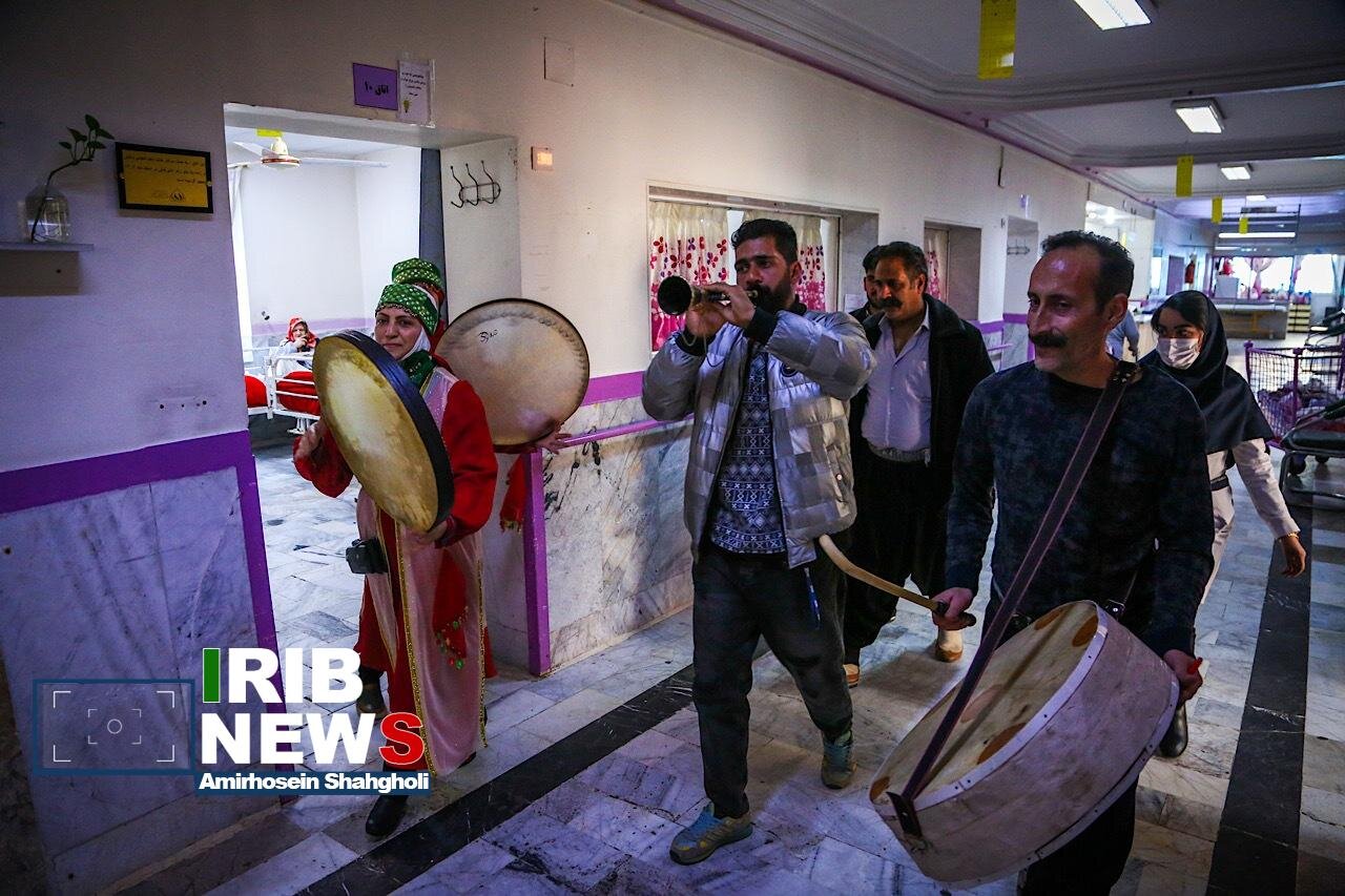 مراسم شب یلدا در آسایشگاه کهریزک