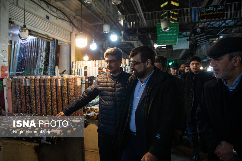 حفاری غیرمجاز زیر بازار بزرگ تهران