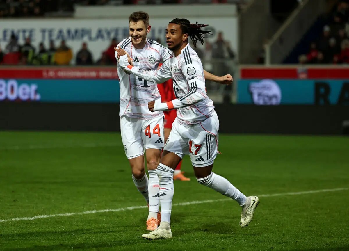 جشنواره گل بایرن مونیخ مقابل هایدنهایم