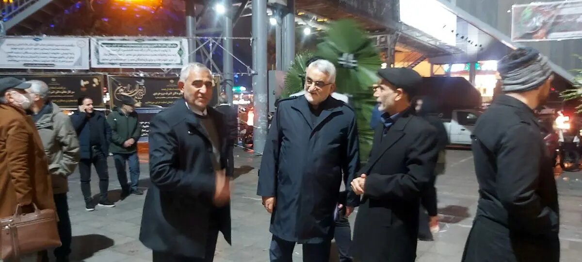 مراسم ترحیم اشرف بروجردی برگزار شد