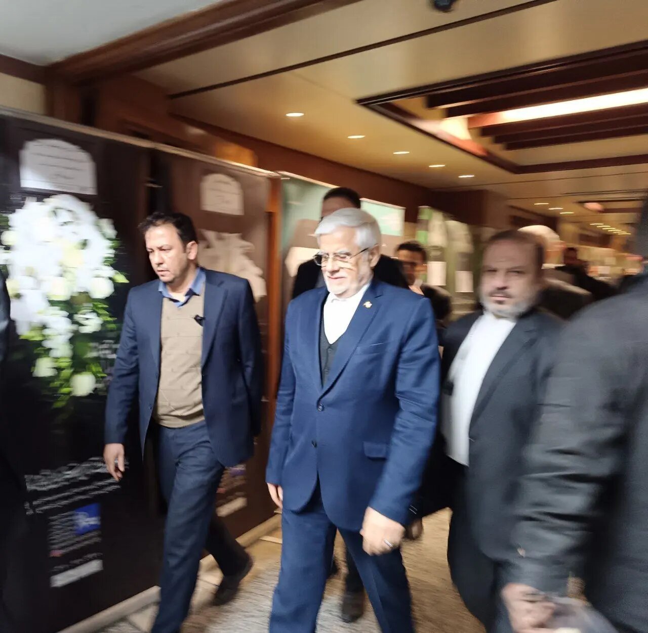 مراسم ترحیم اشرف بروجردی برگزار شد