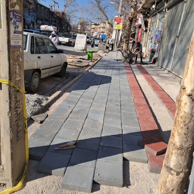 خیابان امام در ارومیه پیادهمحور و با سنگفرش استاندارد بهسازی میشود