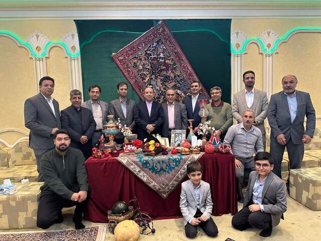 برگزاری مراسم شب یلدا با حضور سفرای کشورهای فارسیزبان در کویت