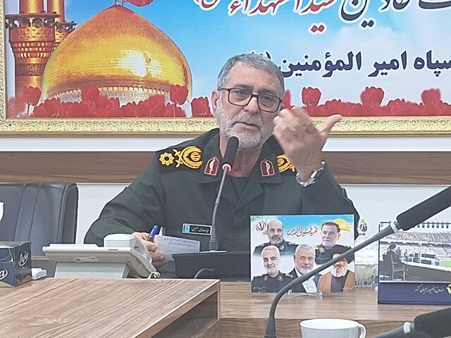 فرمانده سپاه ایلام: رسانهها باید آرایش جنگ نرم دشمن را بشناسند و جریانساز باشند
