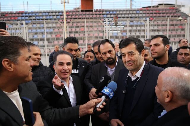 کمک مالی وزارت ورزش و جوانان برای ایمن سازی سکوهای ورزشگاه شهید وطنی