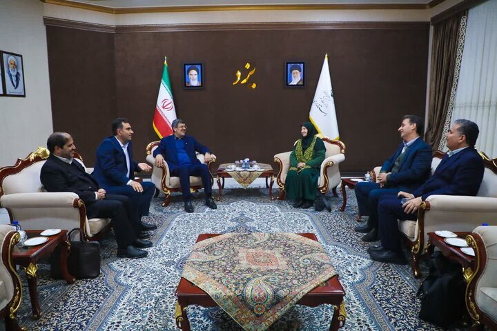 معاون رئیس جمهور و رئیس سازمان حفاظت محیط زیست وارد استان یزد شد