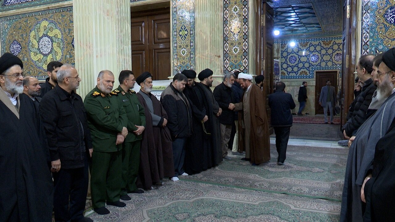 بزرگداشت آیت الله شاهچراغی(ره) در قم