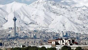 هشدار بارش برف و باران در ۱۰ استان