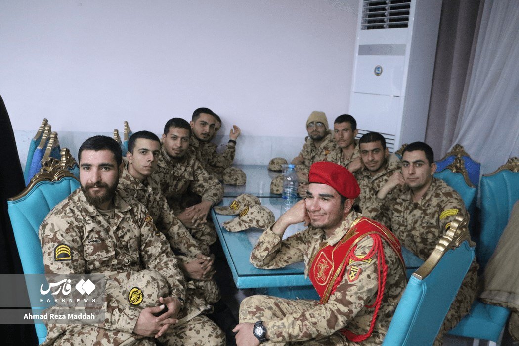 گزارش یک جشن خاص سربازی