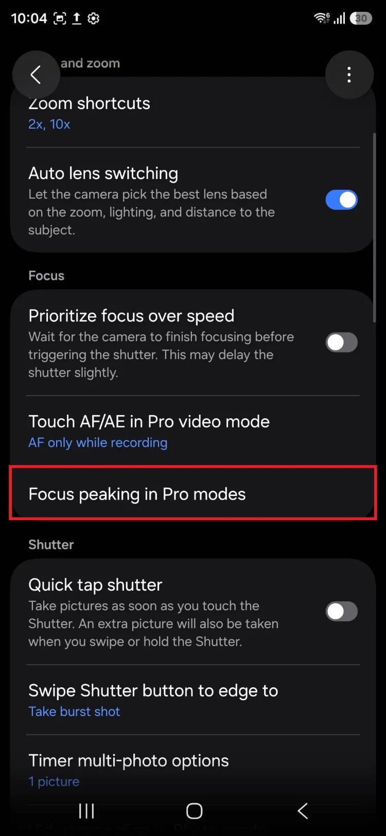 برنامه Camera Assistant سامسونگ آپدیت شد و حالا ویژگی‌های حرفه‌ای‌تری دارد