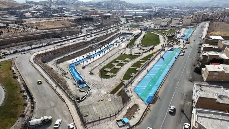 پارک پنج هکتاری معلم سنندج به بهره‌برداری رسید