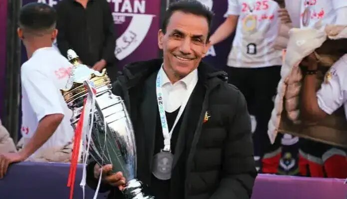 سرمربی ایرانی در لیگ افغانستان قهرمان شد