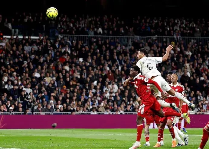 بلینگام فداکاری در حق رئال را تمام کرد