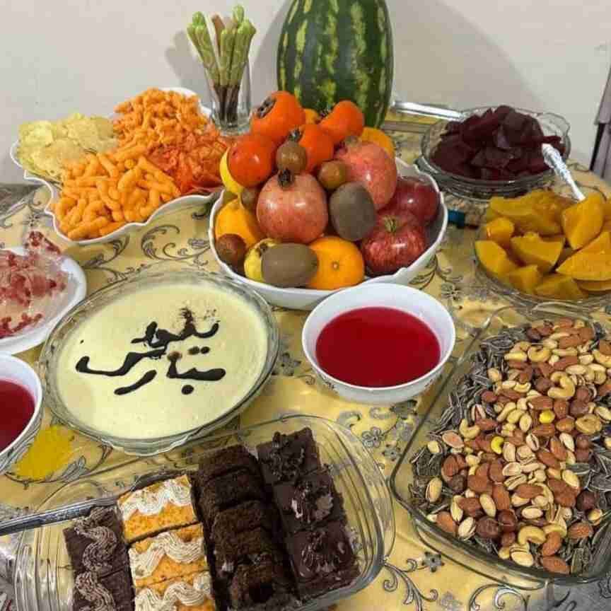 سفره شب یلدا