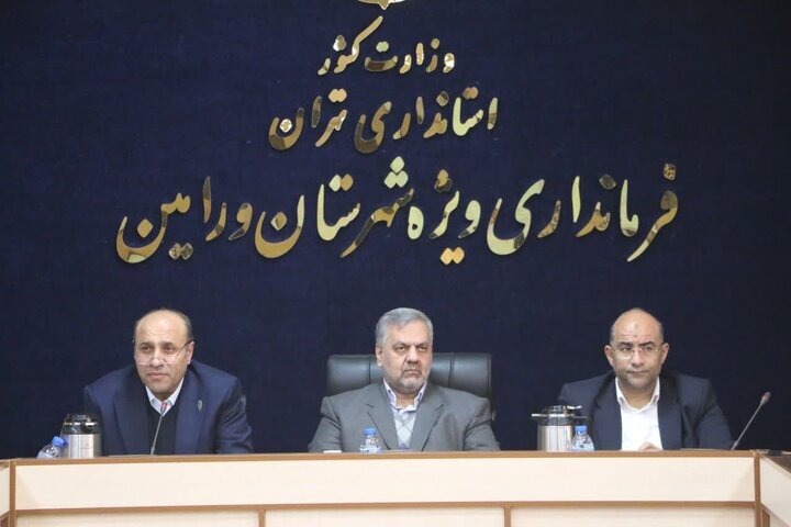 فرماندار ورامین: کویر فرصتی است که درصورت غفلت به تهدید بدیل میشود