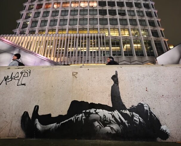 هدیه کریسمسی «بنکسی»