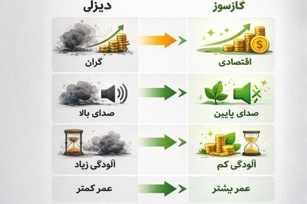 چرا ژنراتور گازسوز انتخاب هوشمندانه‌ای برای شماست