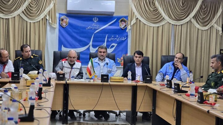 بازدید رئیس ستاد بحران کشور از مناطق سیلزده جاسک