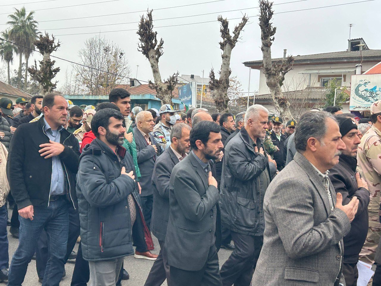 پیکر شهید مرزبانی «امیرحسام جوینده» در صومعهسرا تشییع و به خاک سپرده شد