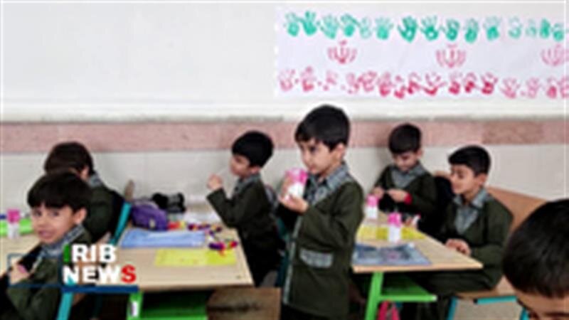 آغاز توزیع شیر رایگان در مدارس پرجمعیت ابتدایی ایجرود