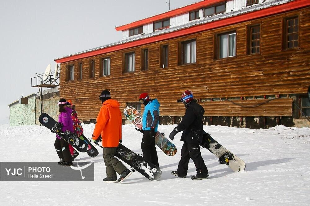 آیین افتتاح پیست بین‌المللی اسکی توچال