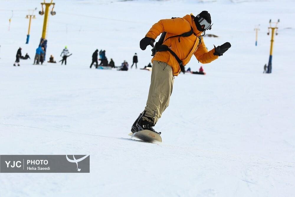 آیین افتتاح پیست بین‌المللی اسکی توچال