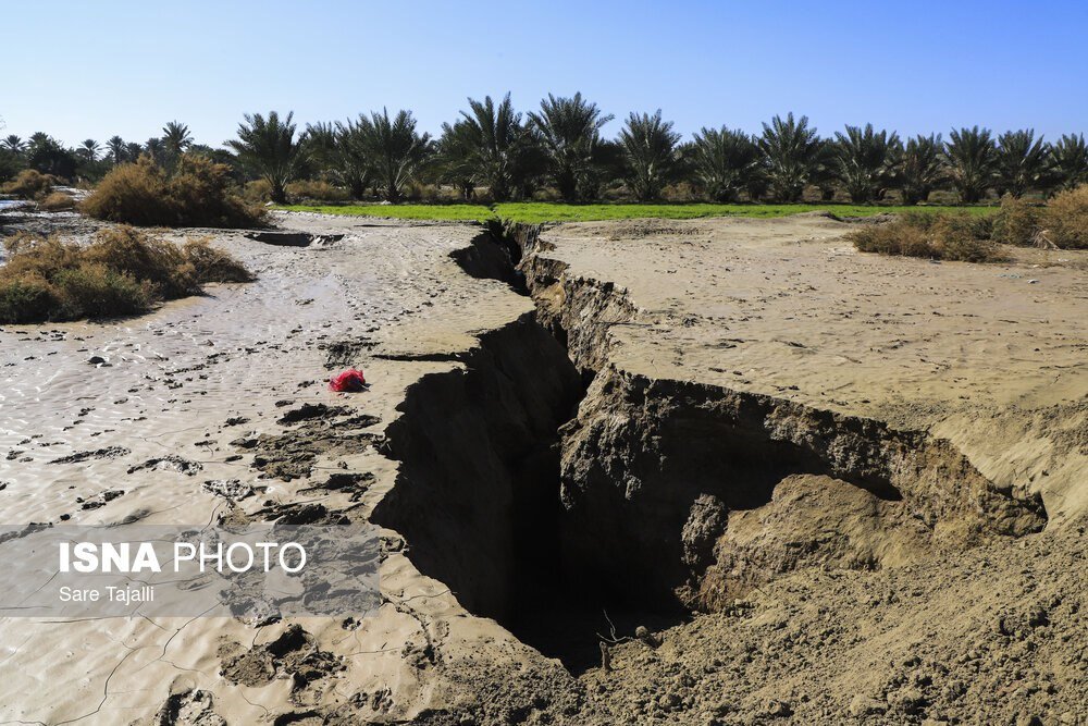 عکس/وضعیت مناطق سیل زده جنوب استان کرمان