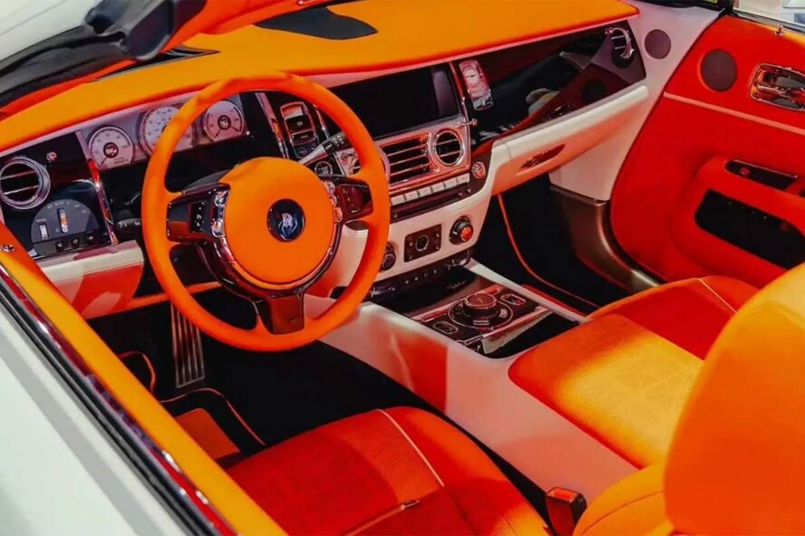 عجیب‌ترین تیونینگ رولزرویس با چهره‌ای فضایی!