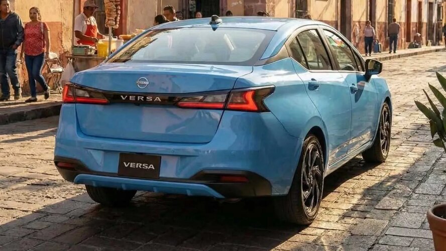 اولین تصاویر از نسل جدید نیسان ورسا، سدان اقتصادی با چهره‌ای جذاب