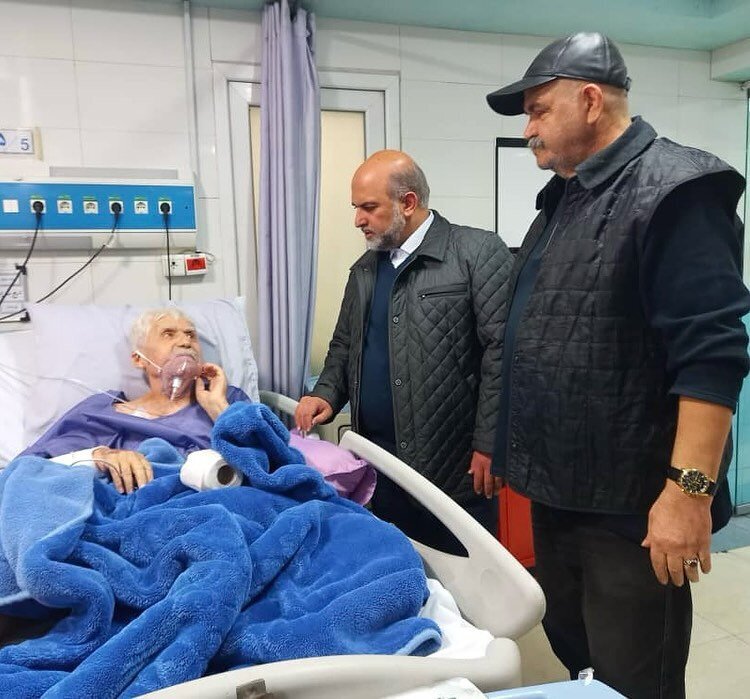 اولین تصاویر از عنایت بخشی در بیمارستان