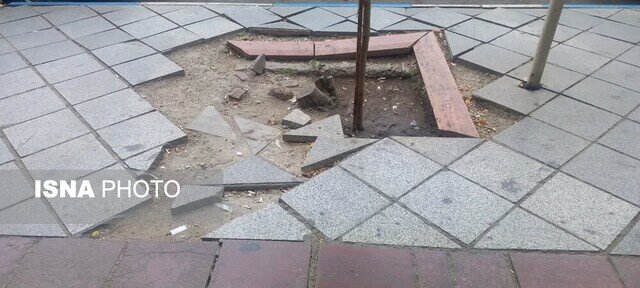سنگفرش‌های لغزنده و قدمهای نگران در خیابان امام ارومیه