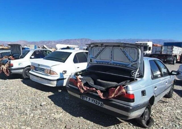 توقیف ۱۷ خودروی حامل محموله کالای قاچاق در مرز سیستان و بلوچستان