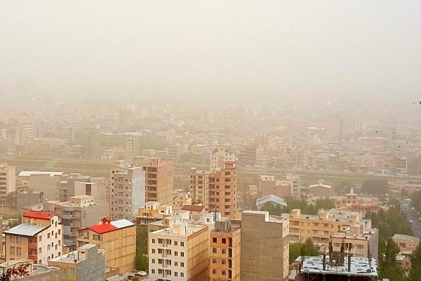 افزایش غلظت آلایندههای جوی و کاهش دید افقی در شیراز