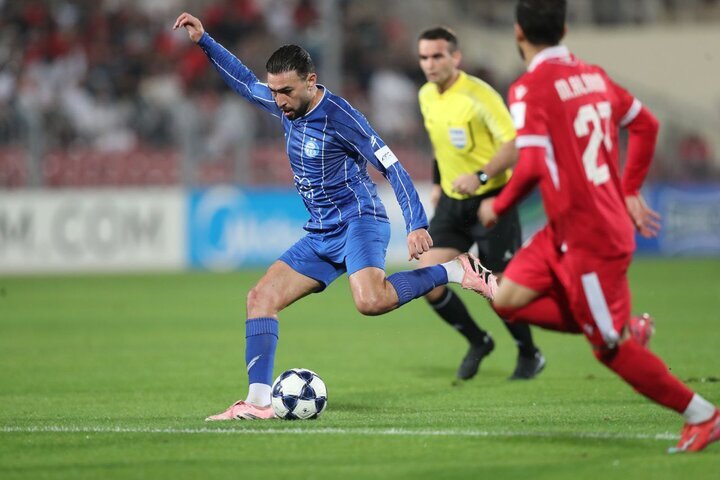 پیروزی استقلال مقابل المحرق بحرین در نیمه اول