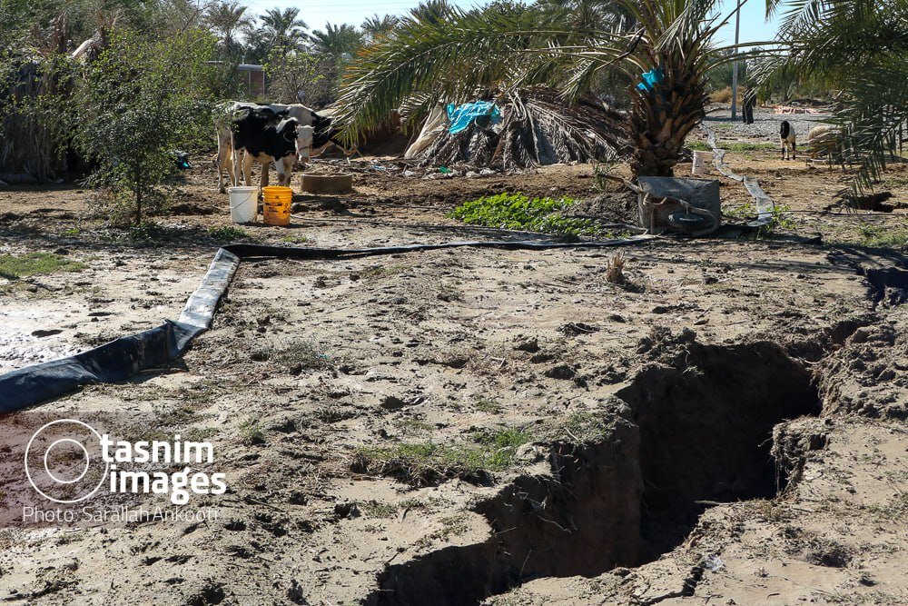 عکس/ خسارت سیل به روستاهای فاریاب - کرمان