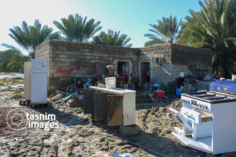 عکس/ خسارت سیل به روستاهای فاریاب - کرمان