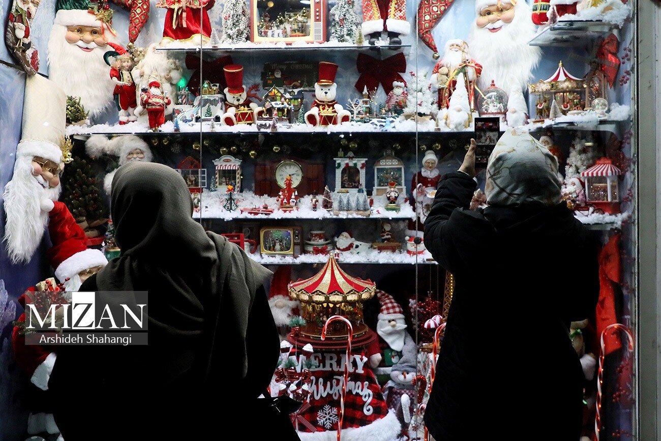 عکس/ حال و هوای کریسمس در تهران