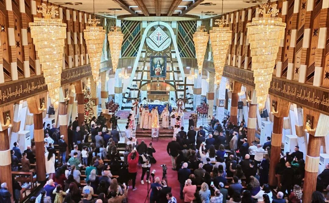 حضور نخست‌وزیر عراق در کلیسای «مار یوسفِ» بغداد به مناسبت روز میلاد حضرت عیسی(ع)