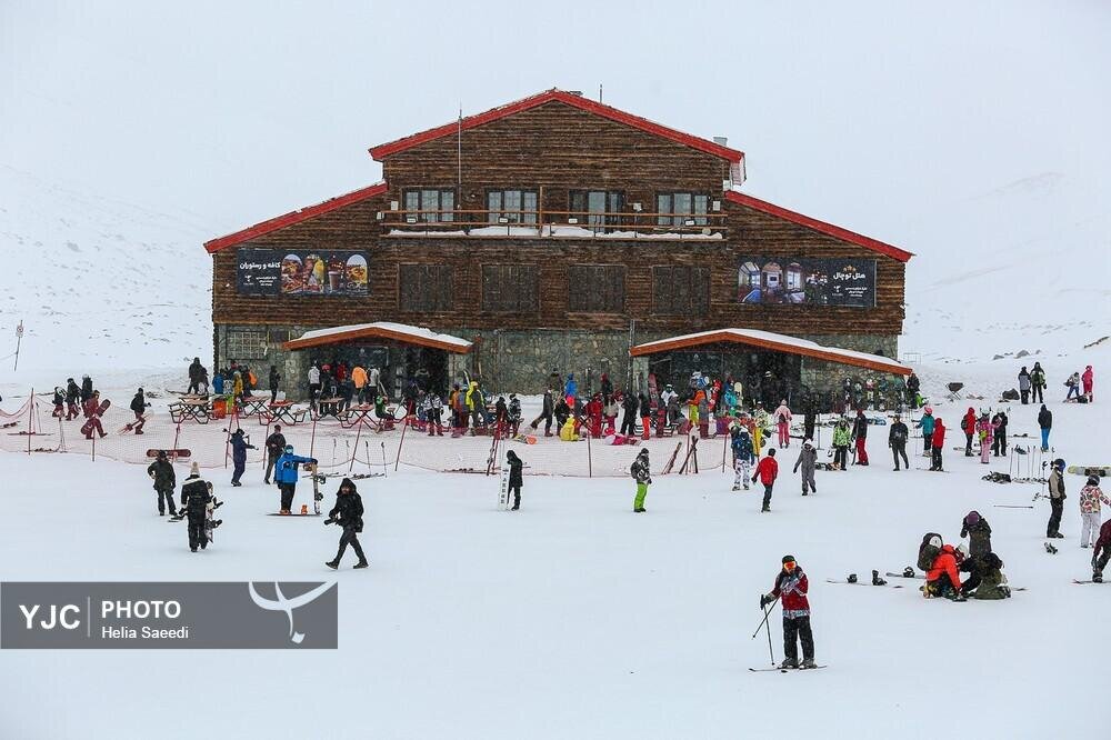 عکس/آیین افتتاح پیست بین‌المللی اسکی توچال