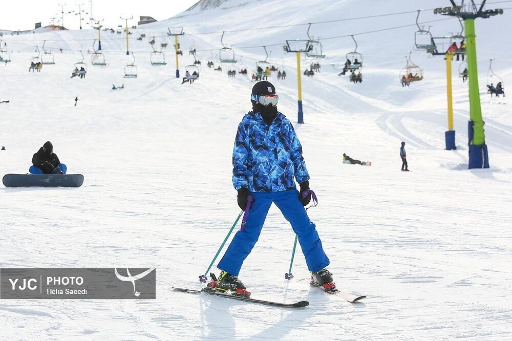 عکس/آیین افتتاح پیست بین‌المللی اسکی توچال