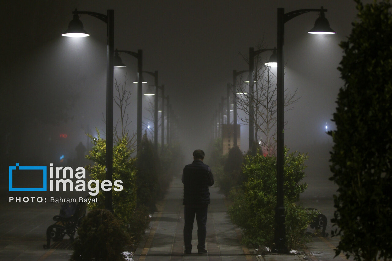 عکس/ زنجان در مه