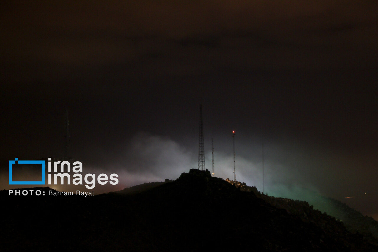 عکس/ زنجان در مه