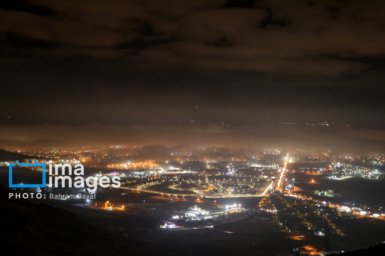 عکس/ زنجان در مه