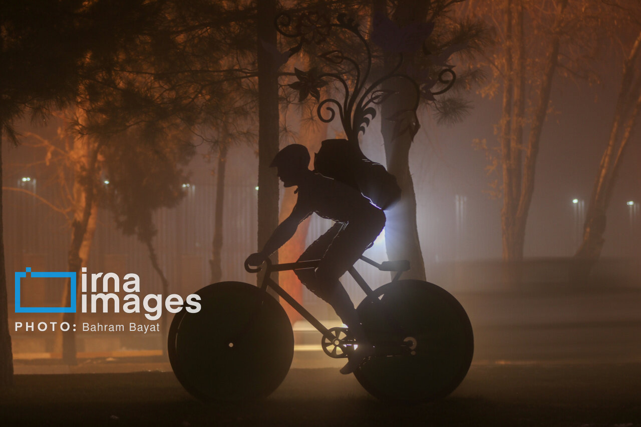 عکس/ زنجان در مه