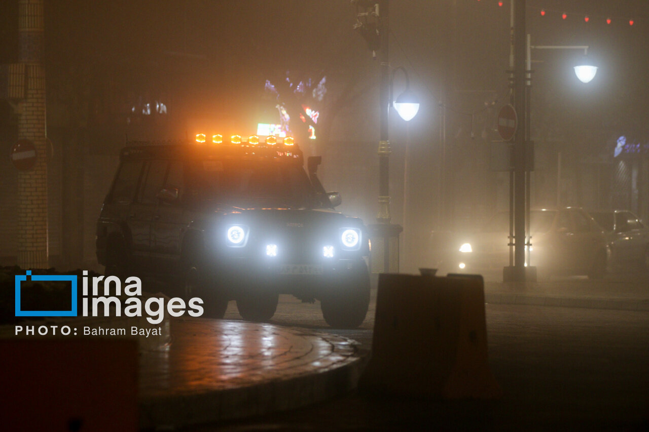 عکس/ زنجان در مه