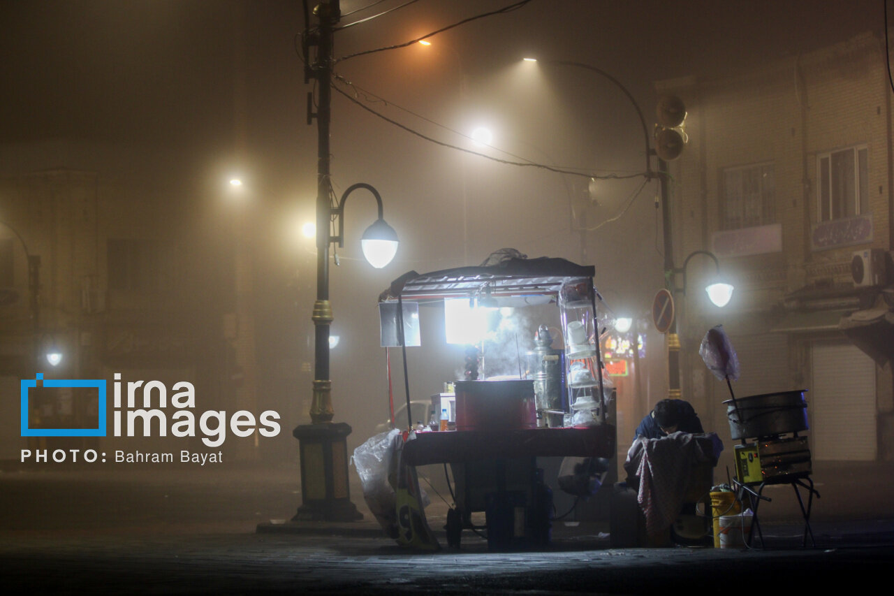 عکس/ زنجان در مه