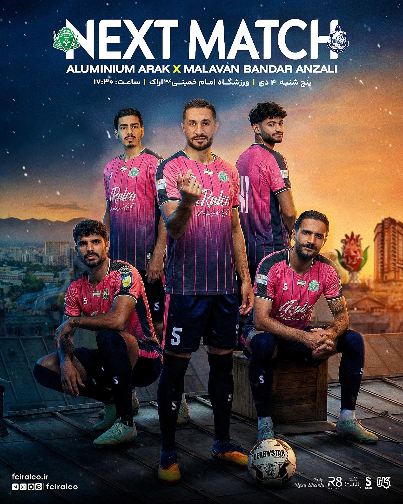 ملوان نیمه‌شب می‌رسد، بازی 2 ساعت عقب افتاد