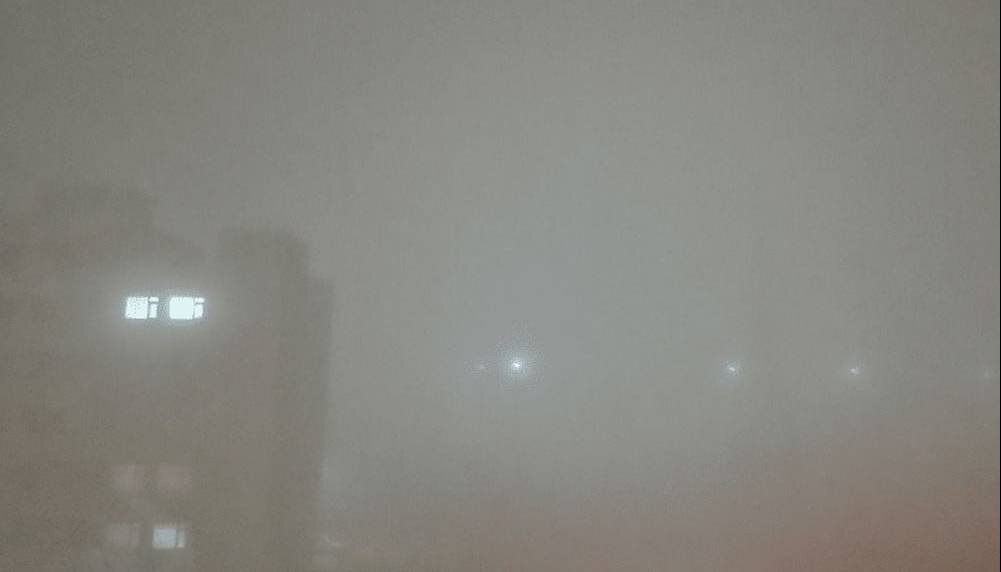 دید افقی در اراک به صفر رسید