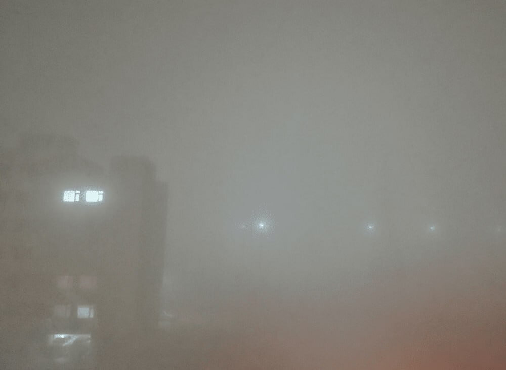 دید افقی در اراک به صفر رسید