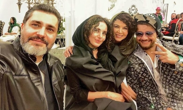 عکس عجیب الناز شاکردوست با بازیگر سریال ستایش!